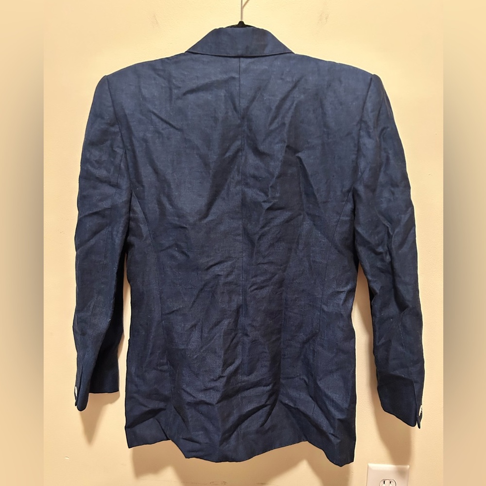 Vintage Anne Klein II Women’s Linen Blazer 6 - Picture 5 of 5